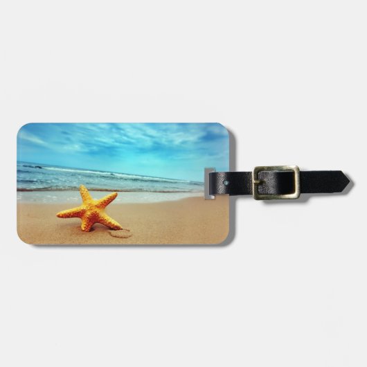 Beach Bagagelabel (Voorkant horizontaal)