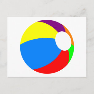 Beach Ball Briefkaart