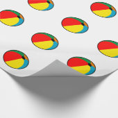 Beach Ball Cadeaupapier (Hoek)