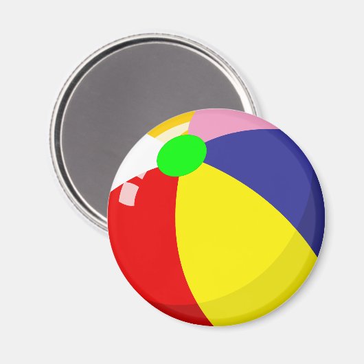 Beach Ball Magneet (Voorkant / Achterkant)