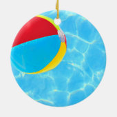 Beach Ball Ornament (Achterkant)