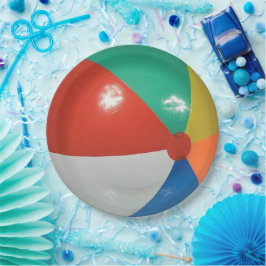 Beach Ball Papieren Bordje