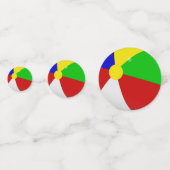 Beach Ball Pool Party Table Confetti (Voorkanten)