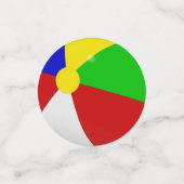 Beach Ball Pool Party Table Confetti (Kleine voorkant)