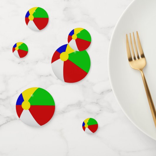 Beach Ball Pool Party Table Confetti (Groep)