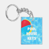 Beach Ball Sleutelhanger (Voorkant Links)