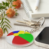 Beach Ball Sleutelhanger (Voorkant Rechts)