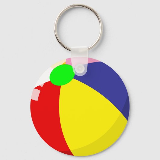 Beach Ball Sleutelhanger (Voorkant)