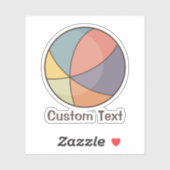 Beach Ball Sticker (Vel)