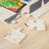 Beach Bar Jamaica. Legpuzzel (Zijkant)