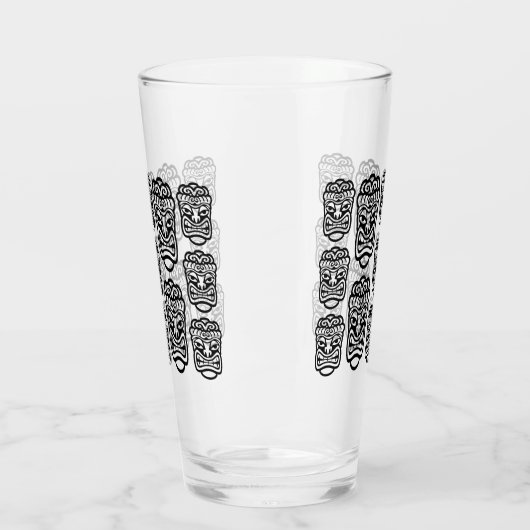 Beach Bar Party Retro Tiki Glas (Links)