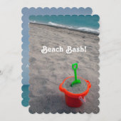 Beach Bash Kaart (Voorkant / Achterkant)