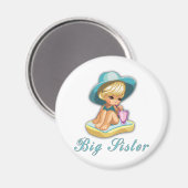 Beach Big Sister Magneet (Voorkant / Achterkant)