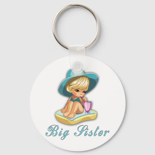 Beach Big Sister Sleutelhanger (Voorkant)