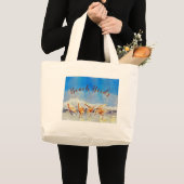 Beach Birds Canvas tas (Voorkant (product))