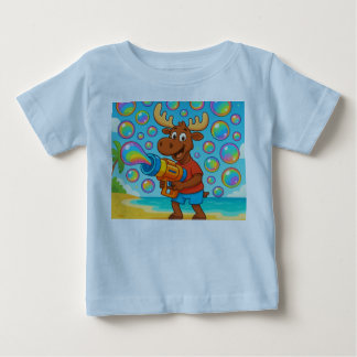 Beach Blaster Moose – Bubble Fun T-shirt voor Kind