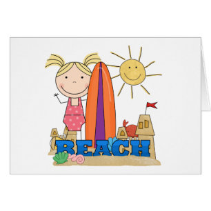 BEACH - Blond Girl Tshirts en Gifts