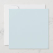 BEACH BLUE WATERVERF BRUSHSTROKE OPENING CEREMONY KAART (Achterkant)