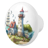 Beach Blvd. Boutons en céramique de plage (Droite)