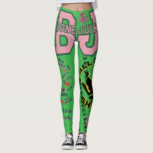 Beach Bone Juicy All Mighty She Fly Leggings (Voorkant)