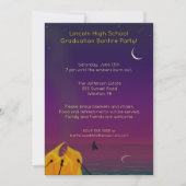 Beach Bonfire Gathering Kaart (Voorkant)