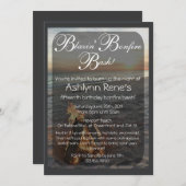 Beach Bonfire Invitation Kaart (Voorkant / Achterkant)