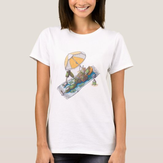 Beach Bot T-shirt (Voorkant)
