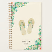 Beach Botanical Florence Teenslippers Planner (Voorkant)