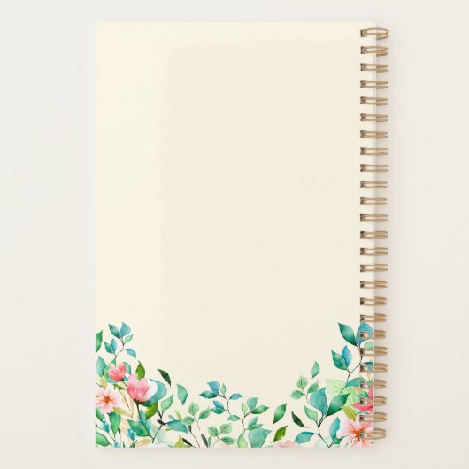 Beach Botanical Florence Teenslippers Planner (Achterkant)