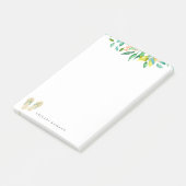 Beach Botanische Teenslippers Post-it® Notes (Schuin)