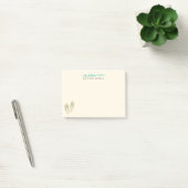 Beach Botanische Teenslippers Post-it® Notes (Kantoor)