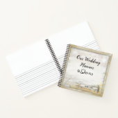 Beach Bottle Weddenschap Plans Spiral notebook Notitieboek (Binnen)