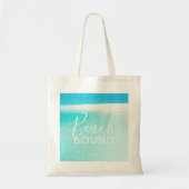 Beach Bound * Glitter Beach* Tote Bag (Voorkant)