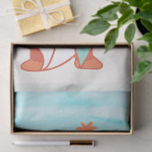 Beach Bound Gnome Decoupage Tissuepapier (Geschenk)