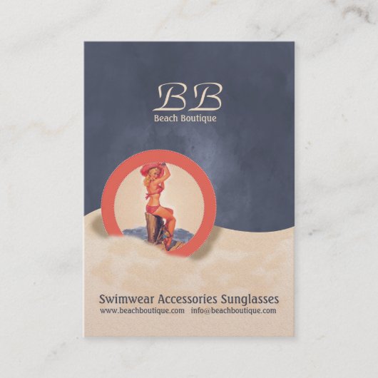 Beach Boutique - Visitekaartje (Voorkant)