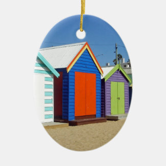 Beach Box Hut Melbourne Australië Keramisch Ornament