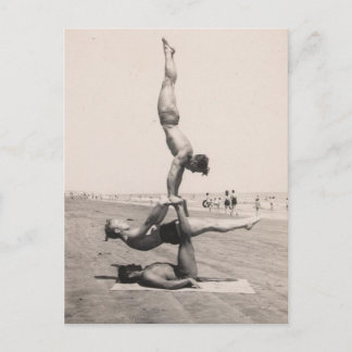 Beach Boy Balance Briefkaart