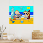 Beach Boys Kinderen Poster (Keuken)