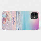 Beach Breathe Bevestiging Case-Mate iPhone Case (Achterkant (horizontaal))