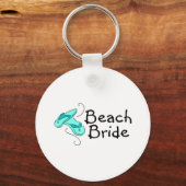 Beach Bride (Beach Wedding) Sleutelhanger (Voorkant)