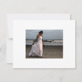 Beach Bride Uitnodiging (Voorkant)