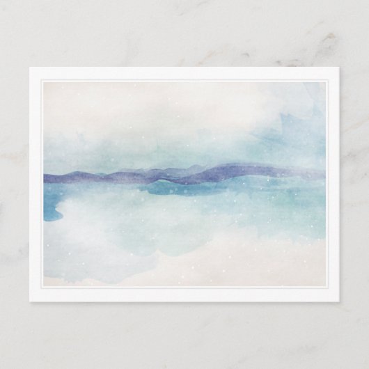 Beach briefkaart (Voorkant)