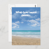 () Beach Briefkaart (Voorkant / Achterkant)