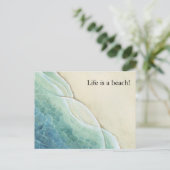 Beach Briefkaart (Staand voorkant)