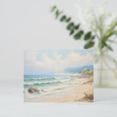  Beach Briefkaart (Staand voorkant)