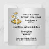 Beach bruiloft verloving verjaart PERSONALIZE Kaart (Achterkant)