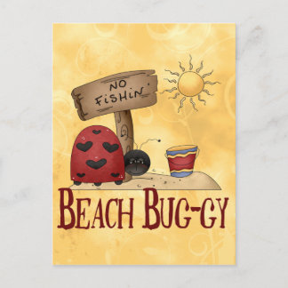 Beach Bug-gy Briefkaart