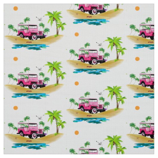 Beach Buggy Stof (Swatch)