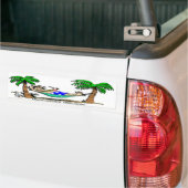 Beach Bum Bumpersticker (Op Truck)