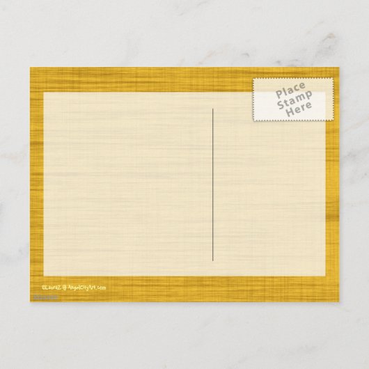 Beach Bum Custom Save the Date Briefkaart (Achterkant)